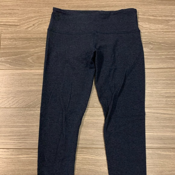 lululemon athletica Pants - Lululemon crop leggings in navy
